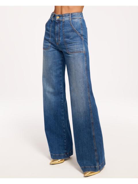 RAMY BROOK Theodora High-Rise Wide Leg Jean
