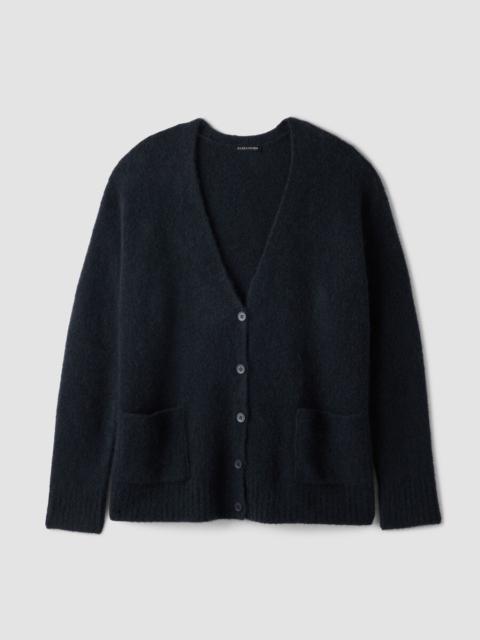 EILEEN FISHER Cashmere Silk Bliss Slouchy Long Cardigan