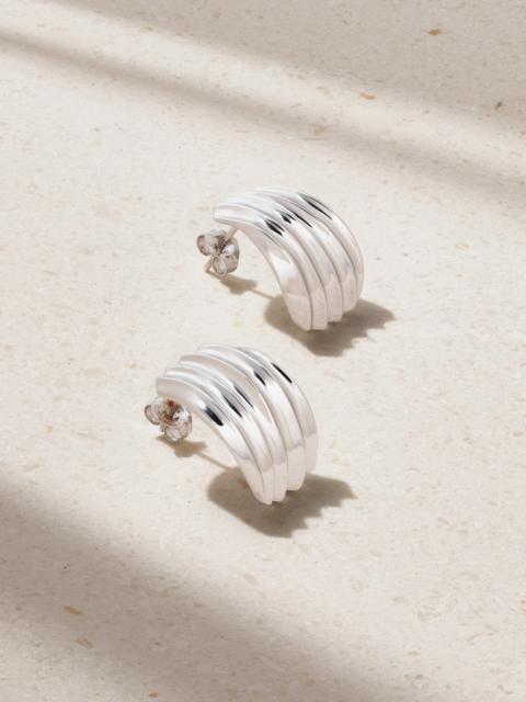 By Pariah Flux Recycled Sterling Silver Earrings