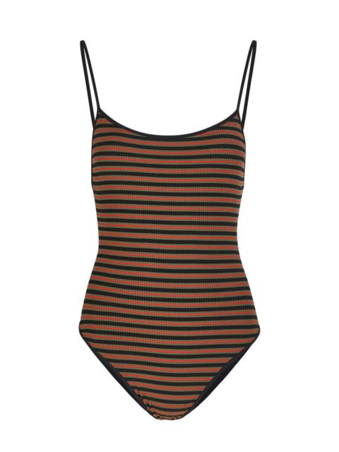 Lido Lido Trentasei Striped Swimsuit