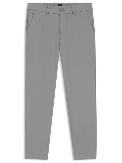 BOSS SLIM-FIT PANTS IN A STRETCH-COTTON