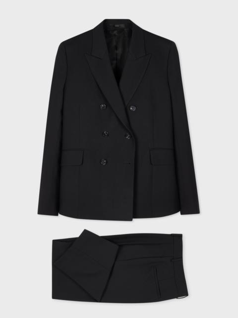 Paul Smith Women's A Suit To Travel In - Black Wool Suit