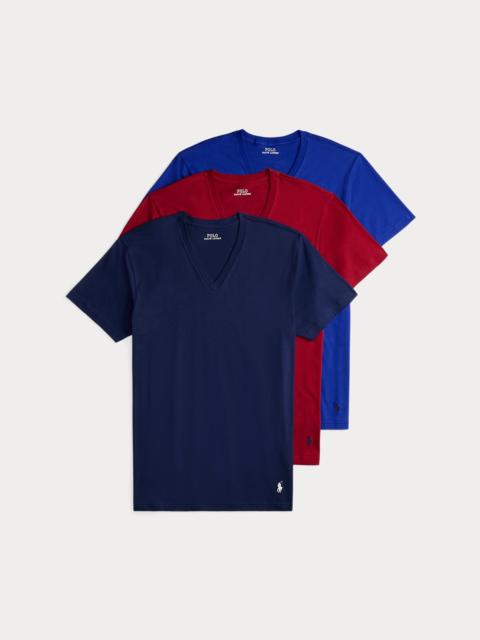 Polo Ralph Lauren Classic Fit Wicking V-Neck 3-Pack