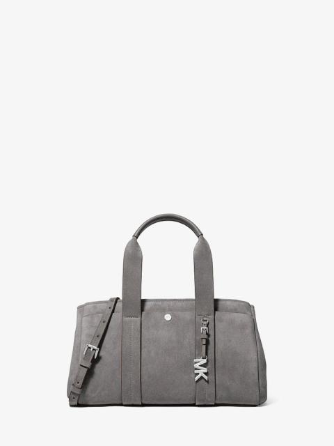 MICHAEL KORS Romee Small Suede Satchel