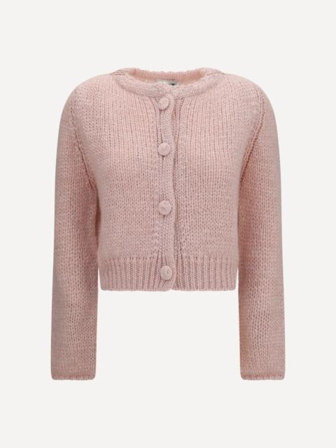 forte_forte Chunky knit Cardigan with buttons