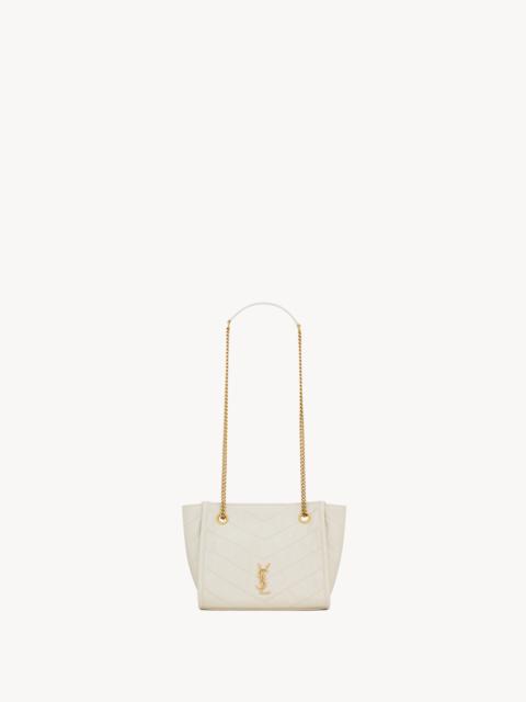 SAINT LAURENT NIKI MINI SHOPPING IN VINTAGE LEATHER