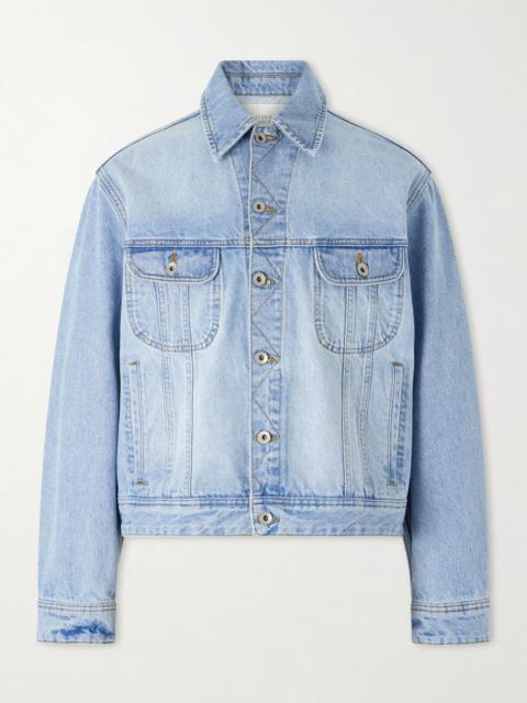 Studio Nicholson Derby Cropped Denim Jacket