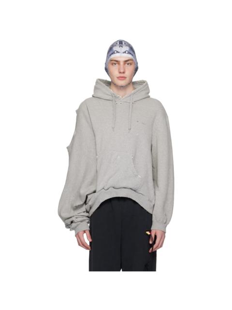 doublet Gray AI Image Generation Mistake Hoodie