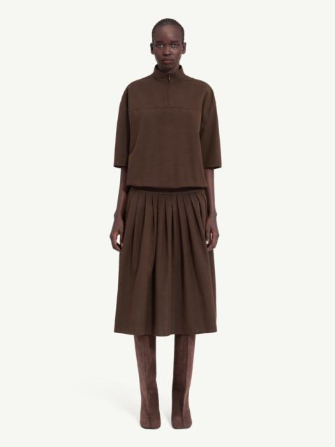 MM6 Maison Margiela Wool shirting shirt dress