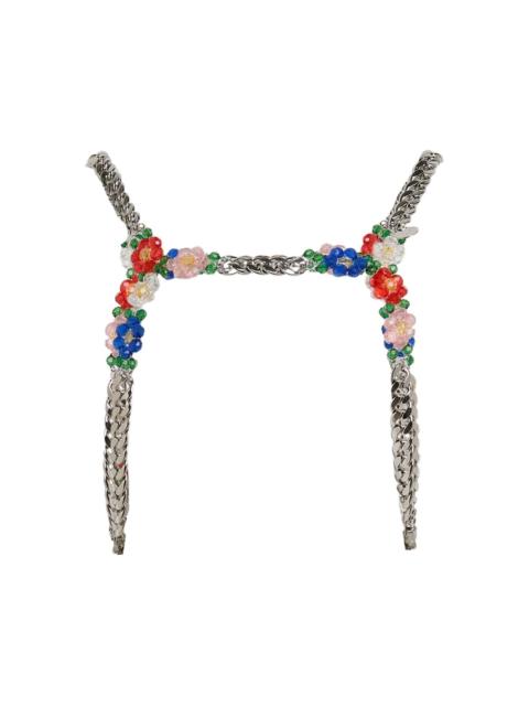 Beads X chain braces