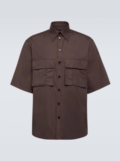 Dolce & Gabbana Cotton and silk poplin shirt
