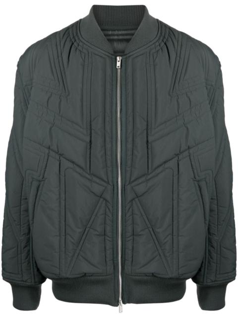 Y-3 quilted bomber jacket