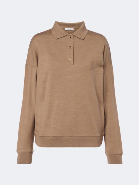 Max Mara Virgin wool polo sweater