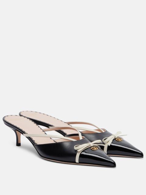 Valentino VLogo leather pumps