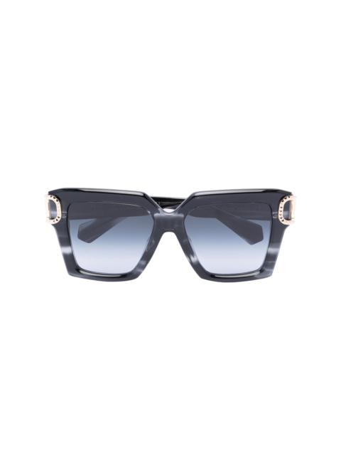Valentino V-Uno oversize-frame sunglasses