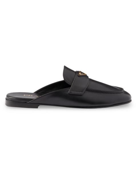 Prada Women's Leather Mules - Black