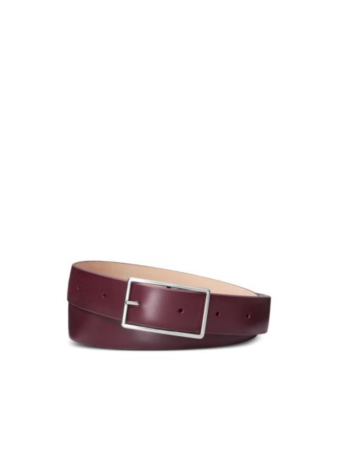 TORY BURCH logo-plaque leather belt