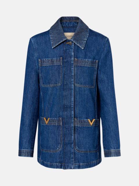 Valentino VGold denim field jacket