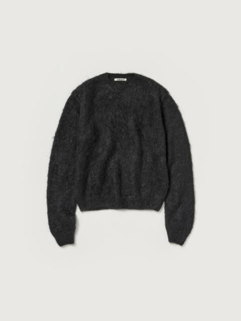 AURALEE BRUSHED SUPER KID MOHAIR KNIT P/O