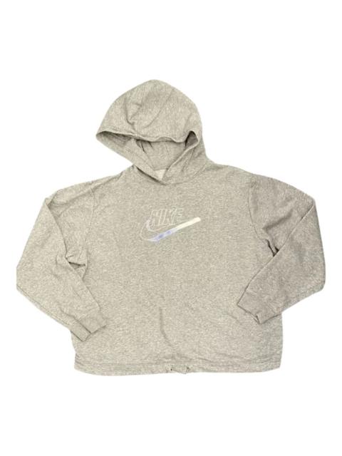 Nike logo-embroidered hoodie