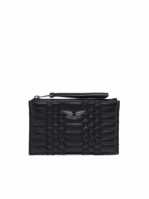 Zadig & Voltaire quilted-finish wallet
