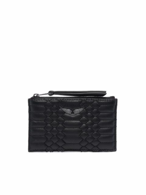 Zadig & Voltaire quilted-finish wallet | REVERSIBLE