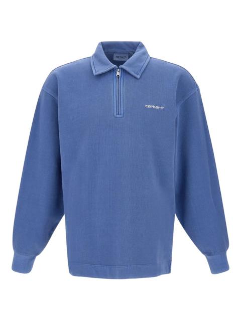 Carhartt half-zip cotton polo shirt