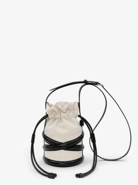 Alexander McQueen The Soft Curve in Ivory/black
