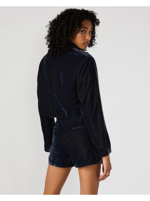 STEVE MADDEN TONIA BLAZER INDIGO HAZE
