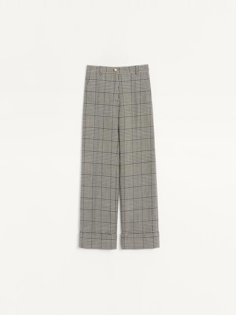Valentino HOUNDSTOOTH WOOL PANTS