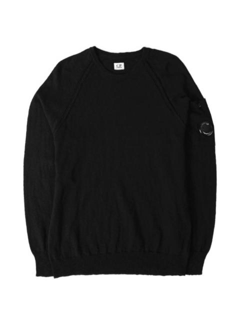 C.P. Company patch knitted sweater