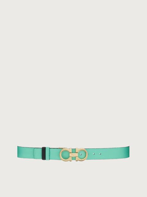 FERRAGAMO REVERSIBLE AND ADJUSTABLE GANCINI BELT