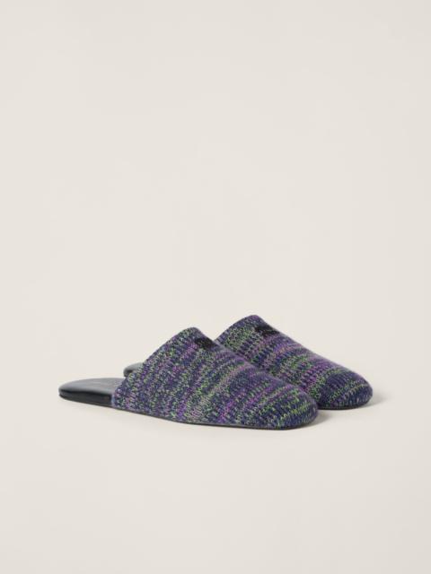 Miu Miu Wool slippers