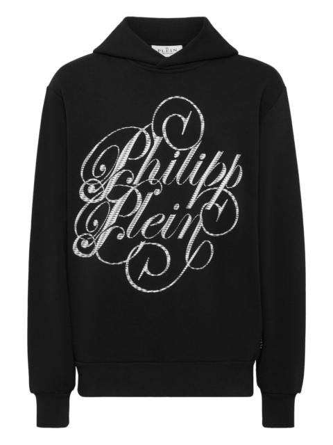 PHILIPP PLEIN Coursive hoodie