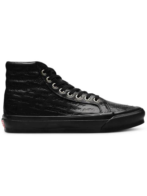 Vans Sk8-Hi LX Jim Goldberg Black Leather