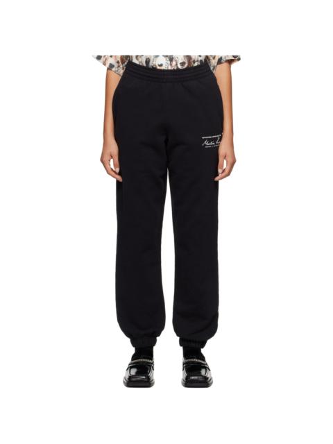 Martine Rose Black Printed Lounge Pants