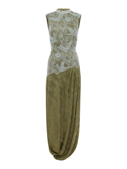 ALÉMAIS Winifred Lace Midi Dress
