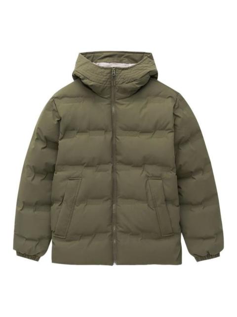 New Balance New Balance Warm Puffer Jacket 'Olive Green' AMJ24375-DMO