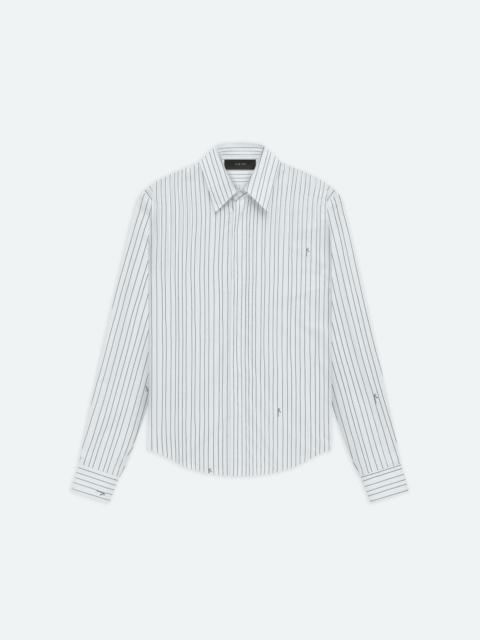 AMIRI SCRIPT POPLIN SHIRT