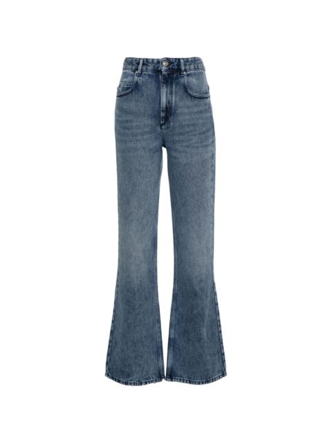 Isabel Marant Belvira high-rise bootcut jeans