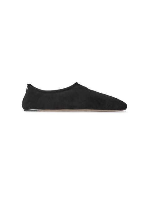 The Row Stellene Suede Slippers
