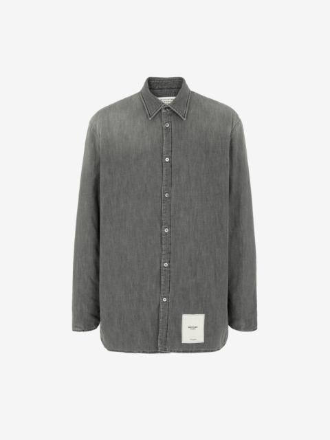 Maison Margiela Recycled padded denim shirt