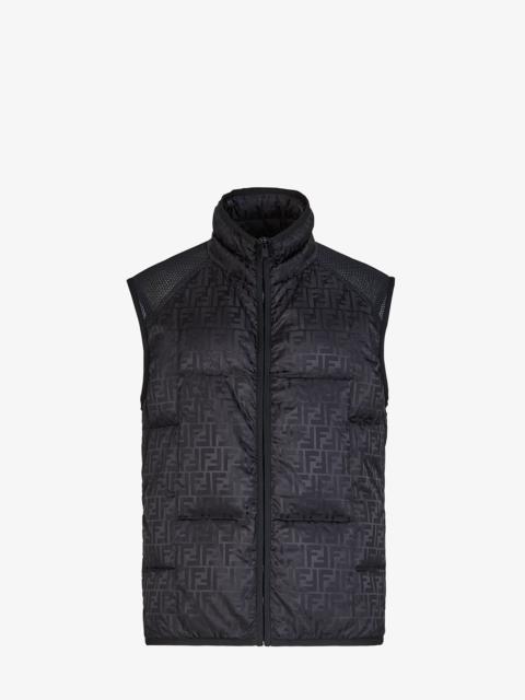 FENDI Black nylon vest