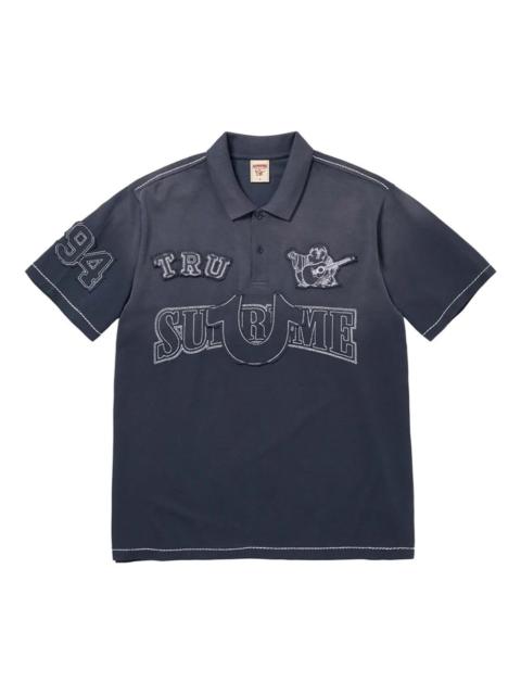 Supreme x True Religion® appliqué polo shirt