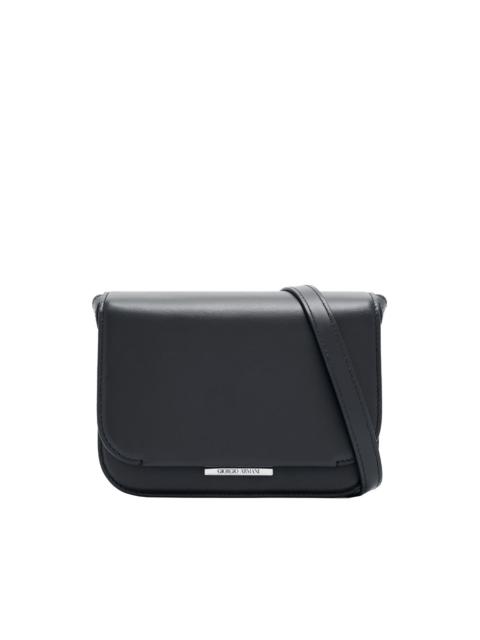 GIORGIO ARMANI small x 10 Corso Como leather cross body bag