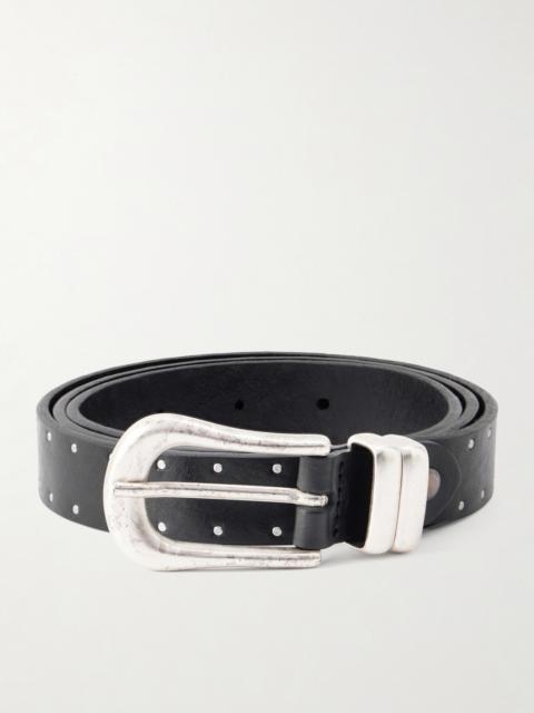 SECOND/LAYER The Doc 2cm Studded Leather Belt