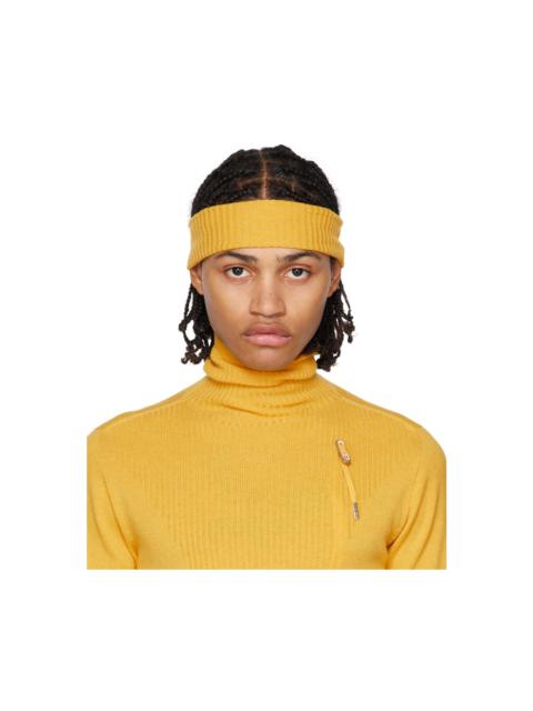 Boris Bidjan Saberi Yellow Seamless Headband