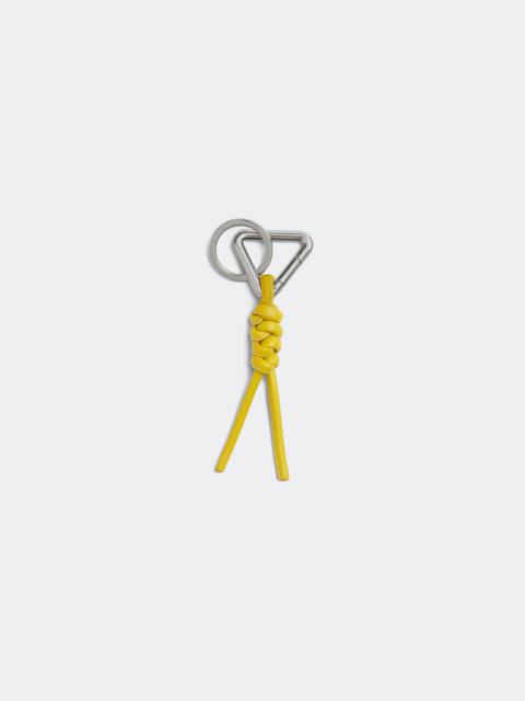 Bottega Veneta triangle key ring