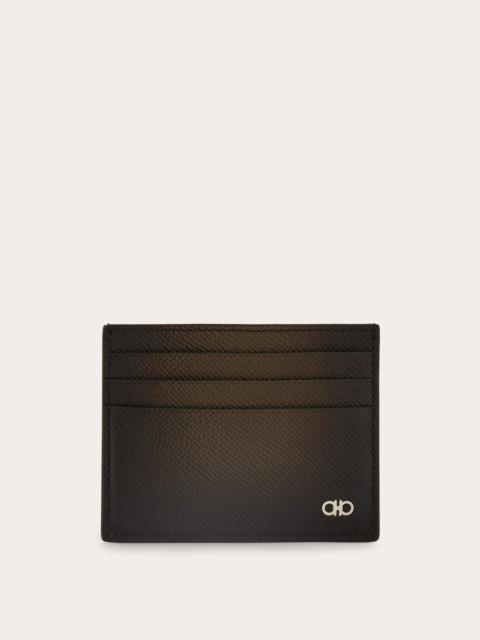 FERRAGAMO Micro Gancini credit card holder