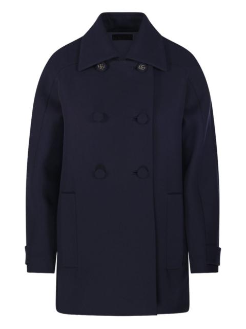 GUCCI double-breasted buttoned coat
